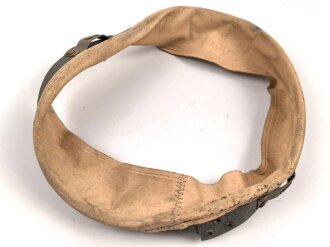 Innenfutter für einen Tropenhelm der Wehrmacht. Kopfgrösse 57, verzogenes Stück