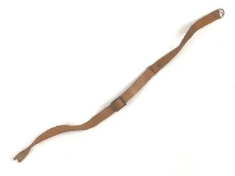 Kinnriemen für einen Tropenhelm der Wehrmacht. An...