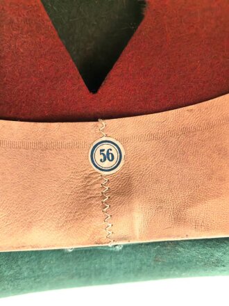 Tropenhelm für Angehörige des Heeres. Guter Gesamtzustand, Kopfgrösse 56, Ausführung in Filz