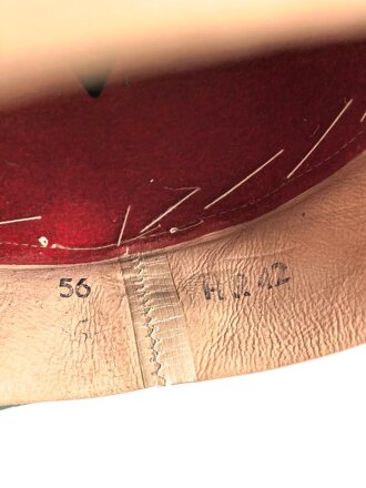 Tropenhelm für Angehörige des Heeres. Guter Gesamtzustand, Kopfgrösse 56, Ausführung in Filz