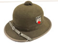 Tropenhelm für Angehörige des Heeres. Guter Gesamtzustand, Kopfgrösse 56, Ausführung in Filz