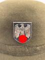 Tropenhelm für Angehörige des Heeres. Guter Gesamtzustand, Kopfgrösse 56, Ausführung in Filz