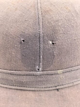 Afrikakorps, Tropenhelm für Angehörige des Heeres. Ursprünglich französischer Helm , als Beutestück in die Wehrmacht übernommen. Guter Gesamtzustand, Kopfgrösse gemessen 58