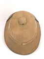 Afrikakorps, Tropenhelm für Angehörige des Heeres. Getragenes Stück, Kopfgrösse 56, Hersteller " Clemes Wagner"