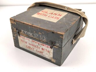 Großbritannien, Royal Air Force, Luftwaffe Kompass Type P 10. Guter Zustand, im originalen Transportkasten. Höchstwahrscheinlich aus der Zeit des 2. Weltkrieg. Ungereinigtes Stück