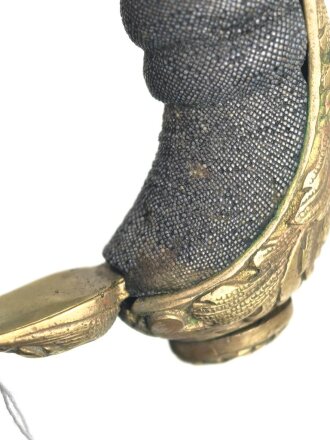 Österreich Ungarn k.u.k. Säbel für Staatsbeamte Modell 1889. Griffwickung fehlt, Klinge von Weyersberg Solingen leicht fleckig.