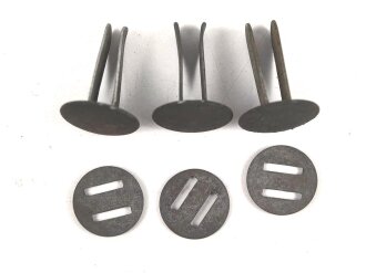 Satz Nieten für Stahlhelm der Wehrmacht....