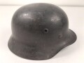 Stahlhelm für Angehörige der Luftwaffe. Modell 1940. In allen Teilen original zusammengehöriges Stück, nicht gereinigt. Q64