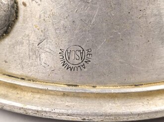 Luftwaffe, großes Sieb, vermutlich für eine Feldküche. Durchmesser 26cm, ungereinigt