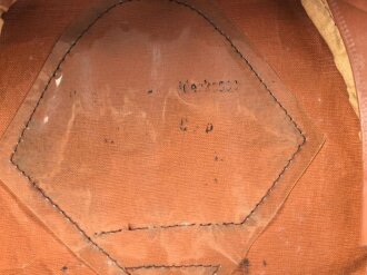 Schirmmütze für Angehörige der Deutschen Reichsbahn III.Reich. Ungereinigtes Stück, Kopfgrösse gemessen etwa 55