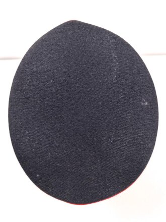 Schirmmütze für Angehörige der Deutschen Reichsbahn III.Reich. Ungereinigtes Stück, Kopfgrösse gemessen etwa 55