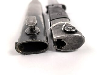 Seitengewehr Modell 84/98 für k98 der Wehrmacht. Nummerngleiches Stück von Coppel G.m.B.H. 1940