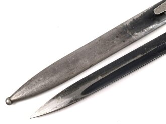 Seitengewehr Modell 84/98 für k98 der Wehrmacht. Nummerngleiches Stück von Coppel G.m.B.H. 1940