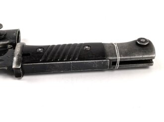 Seitengewehr Modell 84/98 für k98 der Wehrmacht. Nummerngleiches Stück von Coppel G.m.B.H. 1940