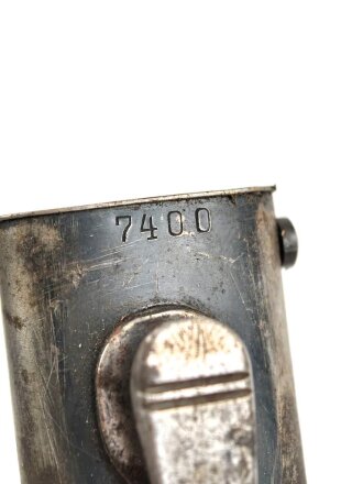 Seitengewehr Modell 84/98 für k98 der Wehrmacht. Nummerngleiches Stück von S/245 36