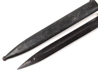 Seitengewehr Modell 84/98 für k98 der Wehrmacht. Nummerngleiches Stück von 42 fno