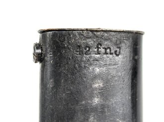 Seitengewehr Modell 84/98 für k98 der Wehrmacht. Nummerngleiches Stück von 42 fno