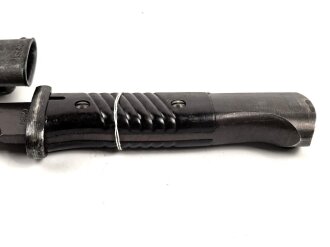 Seitengewehr Modell 84/98 für k98 der Wehrmacht. Nummerngleiches Stück von 42 asw