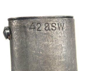 Seitengewehr Modell 84/98 für k98 der Wehrmacht. Nummerngleiches Stück von 42 asw