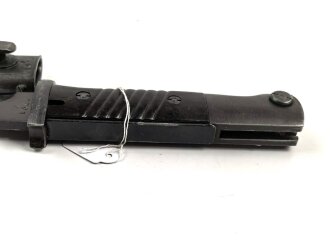 Seitengewehr Modell 84/98 für k98 der Wehrmacht. Nummerngleiches Stück von 42 asw