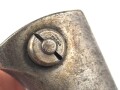 Seitengewehr Modell 84/98 für k98 der Wehrmacht. Nummerngleiches Stück von Carl Eickhorn 1939