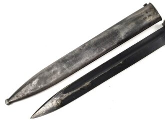 Seitengewehr Modell 84/98 für k98 der Wehrmacht. Nummerngleiches Stück von S/244.G