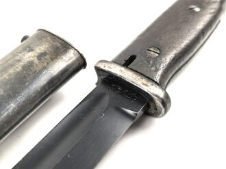 Seitengewehr Modell 84/98 für k98 der Wehrmacht. Nummerngleiches Stück von S/244.G