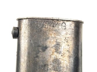 Seitengewehr Modell 84/98 für k98 der Wehrmacht. Nummerngleiches Stück von S/244.G