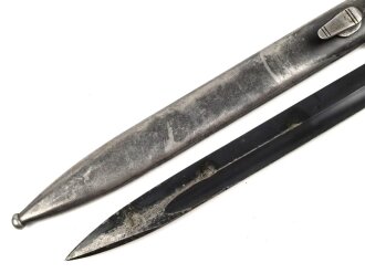 Seitengewehr Modell 84/98 für k98 der Wehrmacht. Nummerngleiches Stück von S/244.G