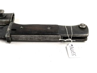 Seitengewehr Modell 84/98 für k98 der Wehrmacht. Nummerngleiches Stück von S/244.G