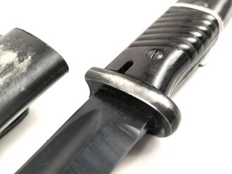 Seitengewehr Modell 84/98 für k98 der Wehrmacht. Nummerngleiches Stück von fze 42