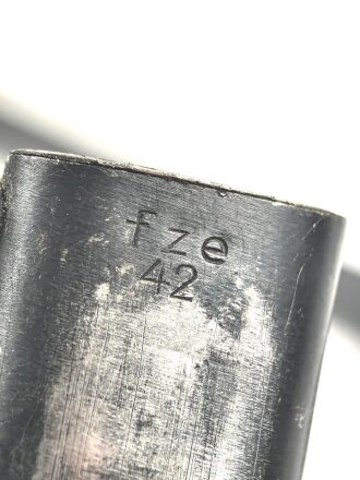 Seitengewehr Modell 84/98 für k98 der Wehrmacht. Nummerngleiches Stück von fze 42