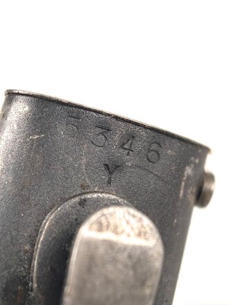 Seitengewehr Modell 84/98 für k98 der Wehrmacht. Nummerngleiches Stück von 42 cof