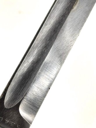 Seitengewehr Modell 84/98 für k98 der Wehrmacht. Nummerngleiches Stück von 42 cof