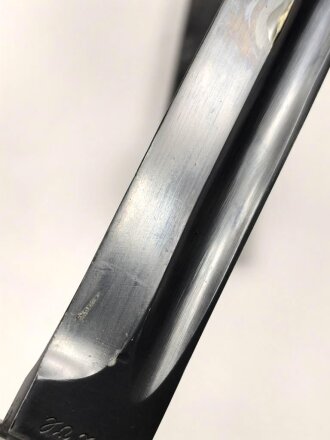 Seitengewehr Modell 84/98 für k98 der Wehrmacht. Nummerngleiches Stück von 41 cvl