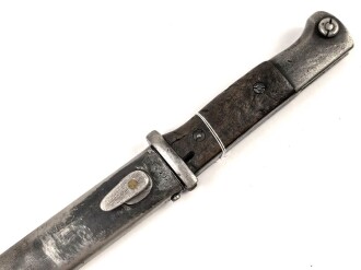 Seitengewehr Modell 84/98 für k98 der Wehrmacht. Nummerngleiches Stück von S.178 G