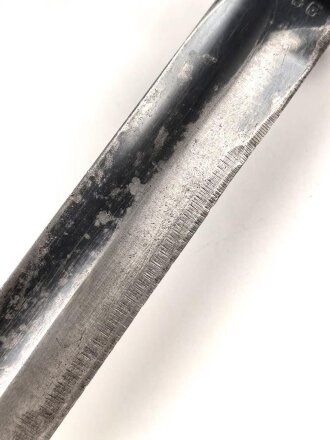 Seitengewehr Modell 84/98 für k98 der Wehrmacht. Nummerngleiches Stück von S.178 G