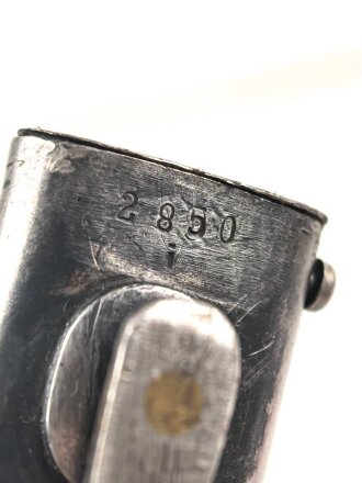 Seitengewehr Modell 84/98 für k98 der Wehrmacht. Nummerngleiches Stück von S.178 G