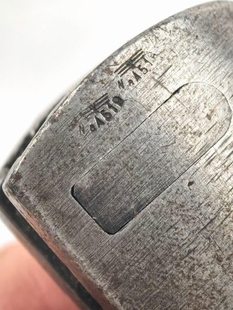 Seitengewehr Modell 84/98 für k98 der Wehrmacht. Nummerngleiches Stück von 42 ddl