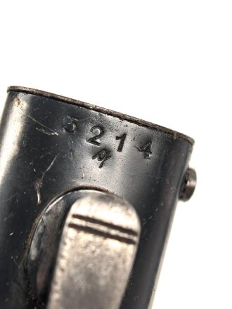 Seitengewehr Modell 84/98 für k98 der Wehrmacht. Nummerngleiches Stück von E.u.F.Hörster 1937