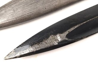 Seitengewehr Modell 84/98 für k98 der Wehrmacht. Nummerngleiches Stück von E.u.F.Hörster 1937