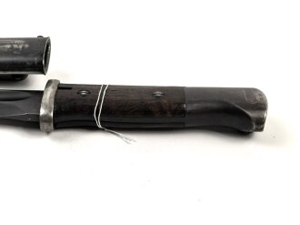 Seitengewehr Modell 84/98 für k98 der Wehrmacht. Nummerngleiches Stück von S/184 G