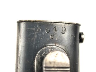 Seitengewehr Modell 84/98 für k98 der Wehrmacht. Nummerngleiches Stück von S/184 G