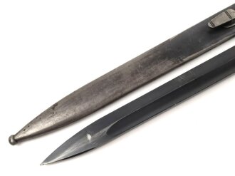 Seitengewehr Modell 84/98 für k98 der Wehrmacht. Nummerngleiches Stück von S/184 G