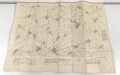 Großbritannien 1.Weltkrieg, " Trench map France Sheet 57C N.W"  Stand Oktober 1917