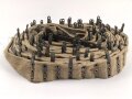 Russland 2. Weltkrieg, 250 Schluss Gurt für Maxim oder Vicker Maschinengewehr. Datiert 1944. Selten
