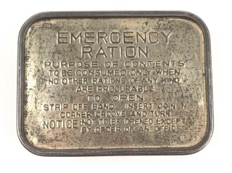 Großbritannien 2.Weltkrieg,Dose für Notration " Emergency ration" Leer, guter Zustand
