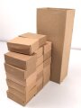 Pappkasten für 300 Schuss Munition 8x 57 ( für k98 ) . 20 Pappschachteln enthalten, alles zusammengehörig. OHNE Inhalt - Complete matching set for 300 k98 rounds, EMPTY BOXES
