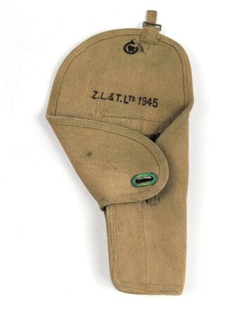 Canadian high power pistol holster . Very good condition, dated 1945