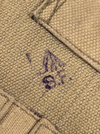 British 1943 dated pattern 1937  basic ammo pouch, unused, pair